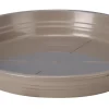 SOUCOUPE RESINE D 48CM TAUPE