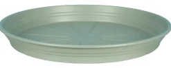SOUCOUPE RONDE D.24CM VERT ARGILE