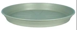 SOUCOUPE RONDE D.26CM VERT ARGILE