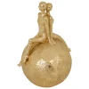 STATUE FAMILLE HAPI DORE H.22.5CM
