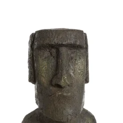 STATUE ILE PAQUES RESINE H.40CM