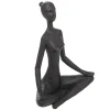 STATUE YOGA RESINE LINA H.22CM