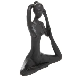 STATUE YOGA RESINE LINA H.22CM