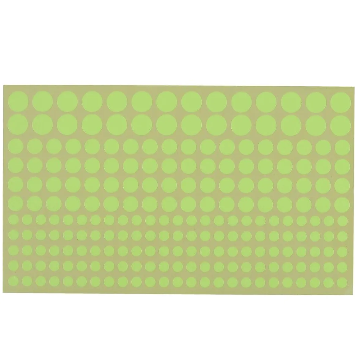 STICKER MURALE PHOSPHORESCENT ROND ET ETOILE