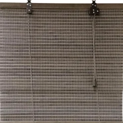 STORE ENROULEUR LATTES BAMBOU 90X180CM GRIS