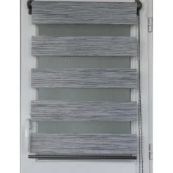STORE ENROULEUR LUMIERE NUIT 60X150CM GRIS CHINE