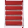 STORE ENROULEUR LUMIERE NUIT 75X180CM ROUGE