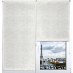 STORE ENROULEUR OCCULTANT 120X180CM BEIGE CHINE