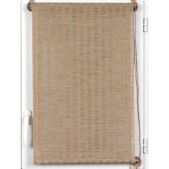 STORE ENROULEUR TAMISANT EFFET BAMBOU 90X180CM NATUREL