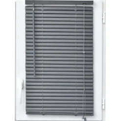 STORE VENITIEN PVC 120X180CM GRIS ANTHRACITE
