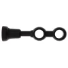 SUPPORT DOUBLE D.28CM NOIR MAT