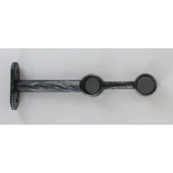 SUPPORT DOUBLE D20 150 MM X2 NOIR ARGENT