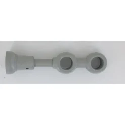 SUPPORT DOUBLE X 1 D28 GRIS