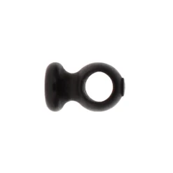 SUPPORT PLAFOND D.28CM NOIR MAT X2PIECES