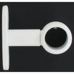SUPPORT SIMPLE D20 50 MM X2 BLANC MAT