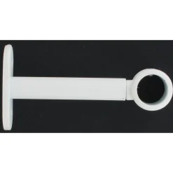 SUPPORT SIMPLE D20 90 MM X2 BLANC MAT