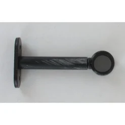 SUPPORT SIMPLE D20 90 MM X2 NOIR ARGENT