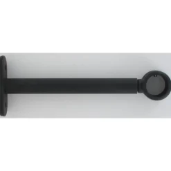 SUPPORT SIMPLE D20 150 MM X2 NOIR MAT