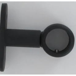 SUPPORT SIMPLE D20 50 MM X2 NOIR MAT