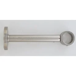 SUPPORT SIMPLE EXT D28 155 MM X1 ARGENT MAT