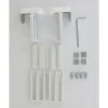SUPPORTS POUR FENETRE A AERATION X2 BLANC
