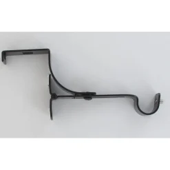SUPPORT TRINGLE POUR CAISSON VOLET ROULANT D20 X1 NOIR SATIN