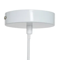 SUSPENSION ADELIA BLANC L.58CM
