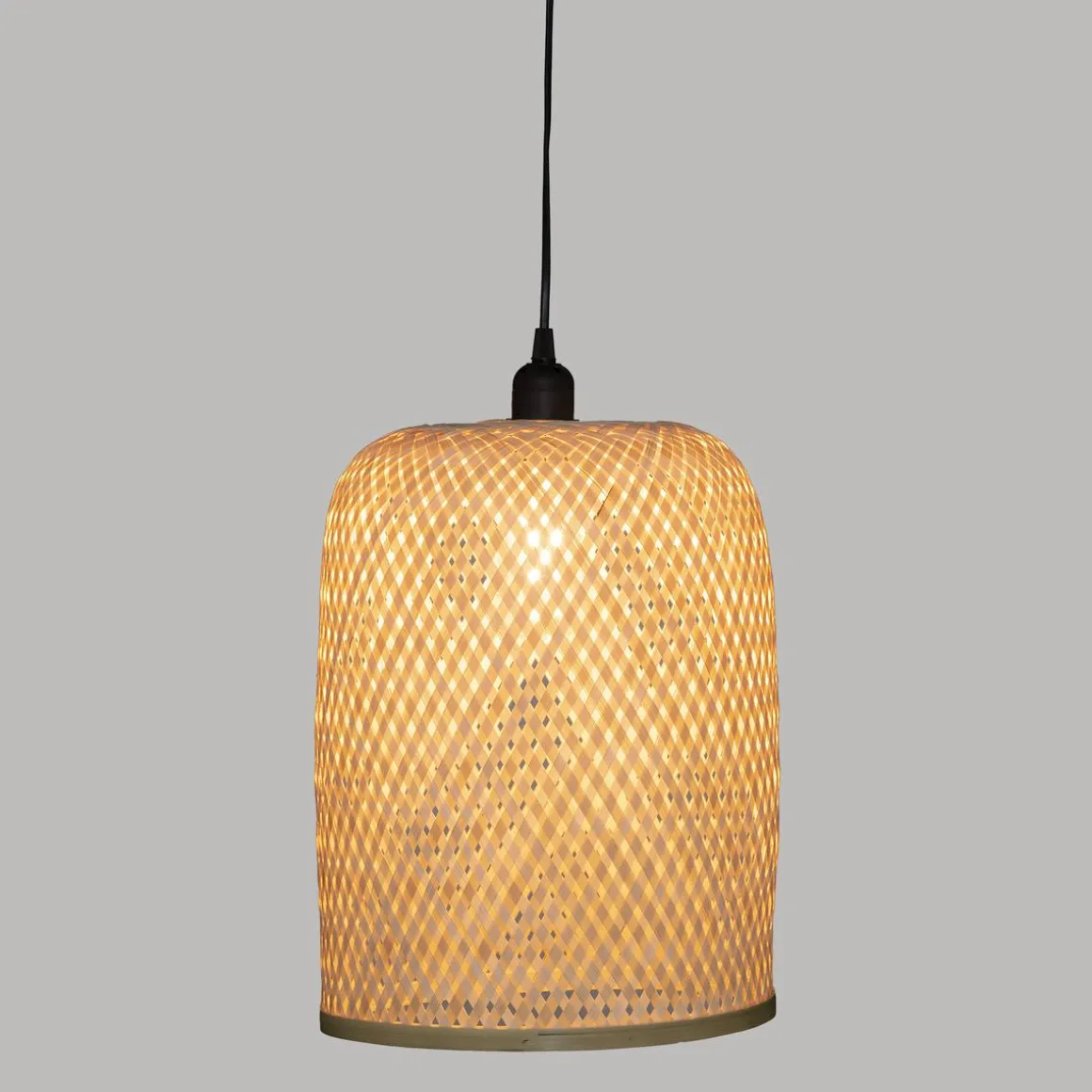 SUSPENSION BAMBOU ALICANTE NATUREL D.28CM