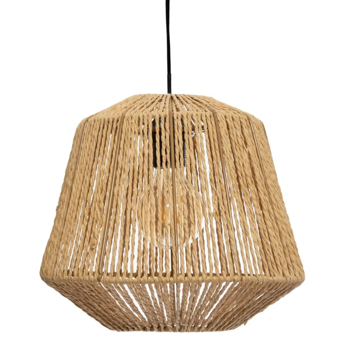 SUSPENSION CORDE ETHNIQUE JILY D.30X26CM