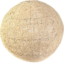 SUSPENSION INTERIEUR BEIGE 30CM