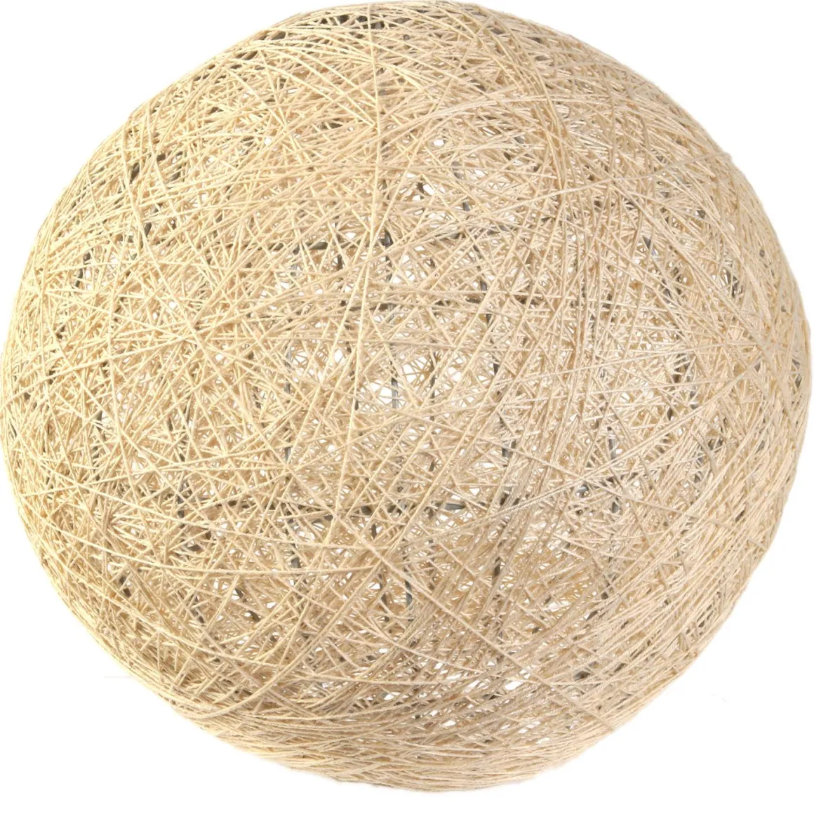 SUSPENSION INTERIEUR BEIGE 30CM