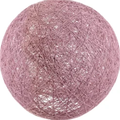 SUSPENSION INTERIEUR ROSE POUDRE 30CM