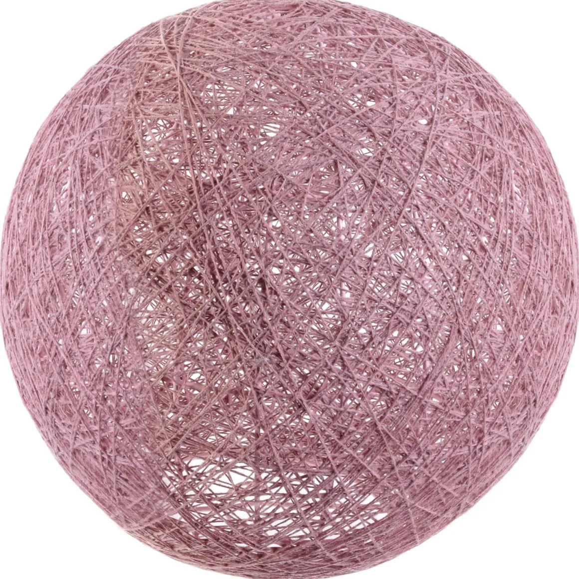 SUSPENSION INTERIEUR ROSE POUDRE 30CM