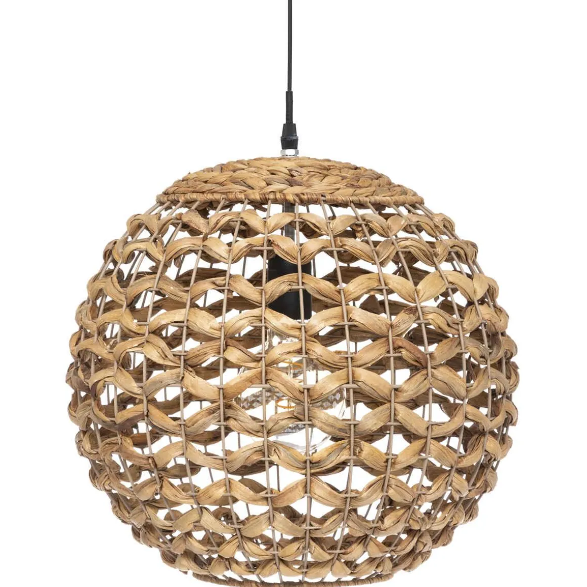 SUSPENSION JACINTHE SAND NATUREL D.38CM
