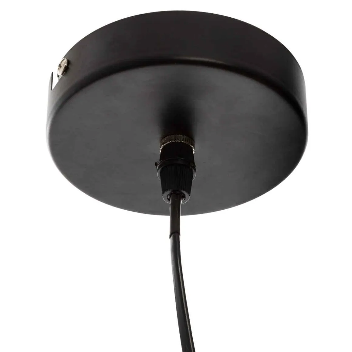 SUSPENSION MAILLE FER NOIR ALI H.82CM