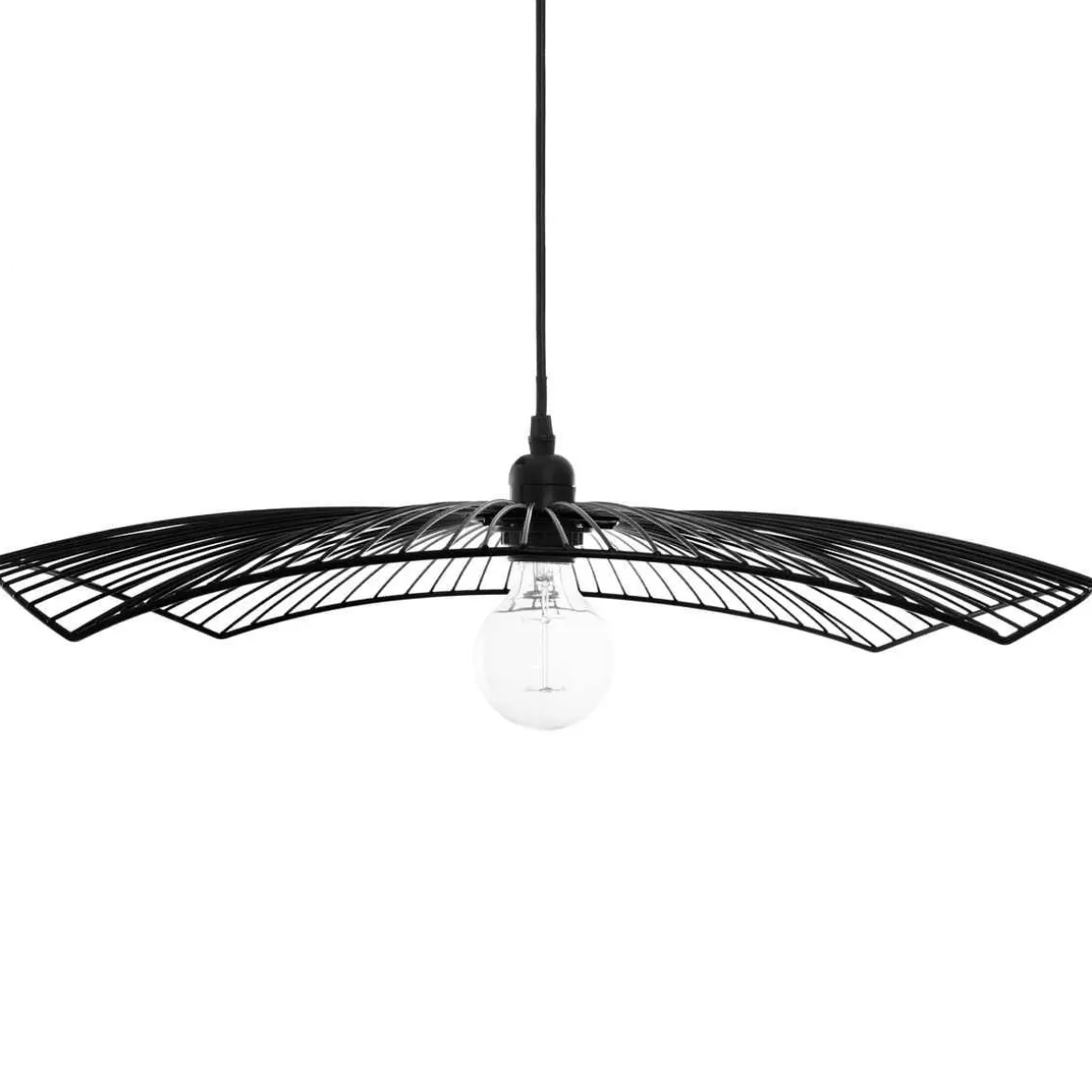 SUSPENSION METAL FILAIRE CUZCO NOIRR D.59CM