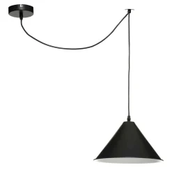 SUSPENSION METAL LOICA NOIR D.28.5CM