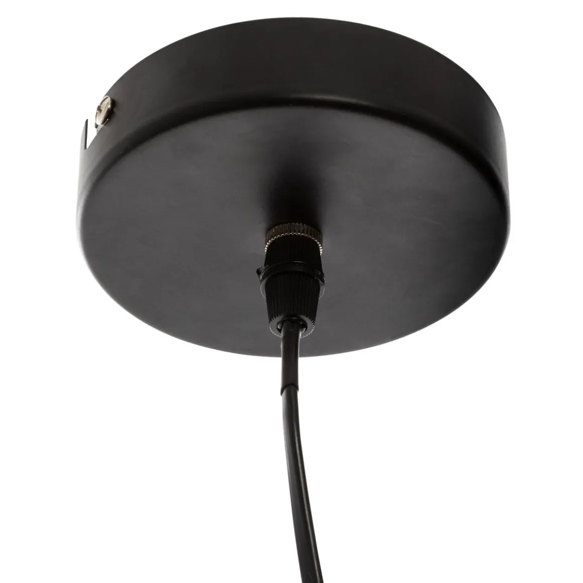 SUSPENSION METAL PILAR NOIR L.52CM