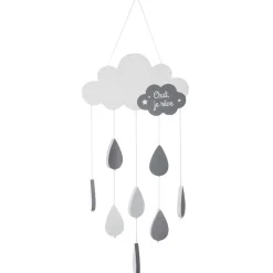 SUSPENSION NUAGE GRIS