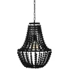 SUSPENSION PERLES GOYA NOIR D.38.5CM