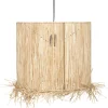 SUSPENSION RAPHIA HACIENDA NATUREL H.38CM