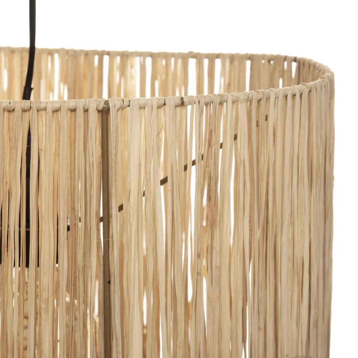 SUSPENSION RAPHIA HACIENDA NATUREL H.38CM