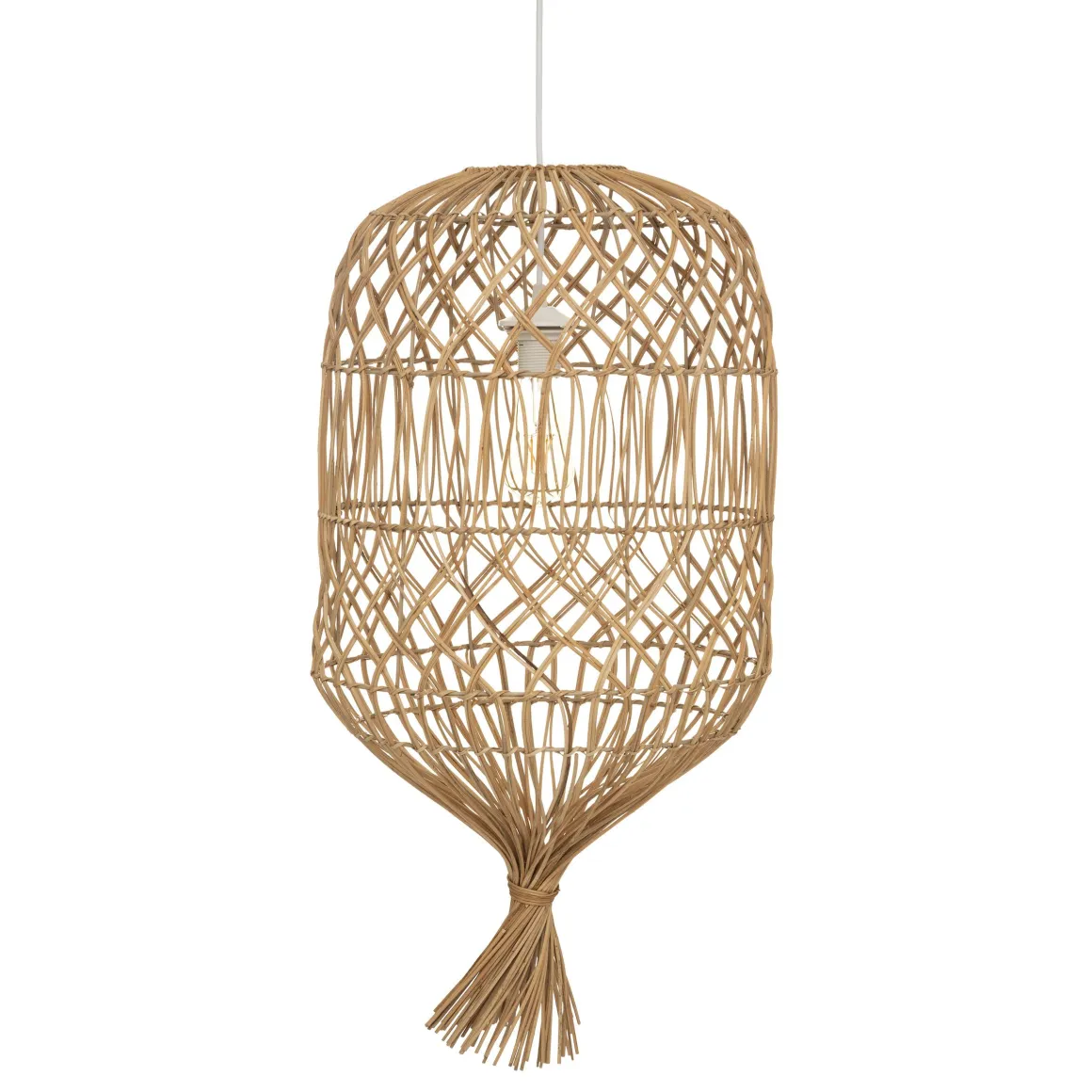 SUSPENSION ROTIN MILOU NATUREL D.38CM