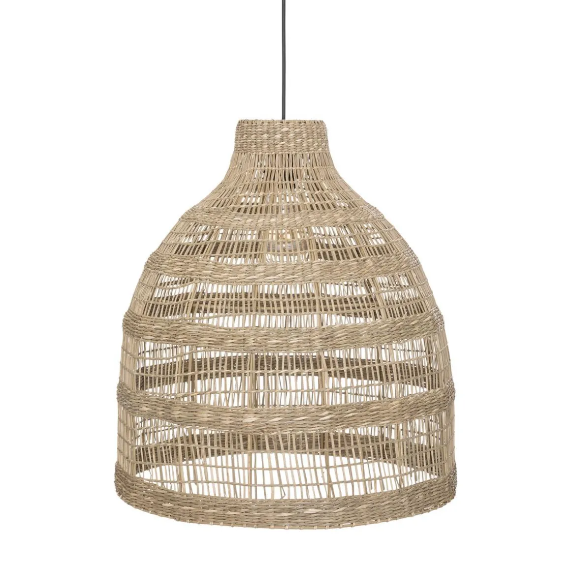 SUSPENSION ROTIN SEA VIEW NATUREL D.45CM