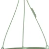 SUSPENSION SOUCOUPE ET CROCHET VERT ARGILE 6L