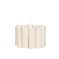 SUSPENSION TISSU RONA BEIGE D.37CM