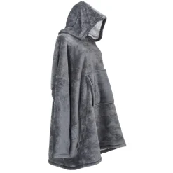 SWEAT A CAPUCHE INTERIEUR SHERPA GRIS
