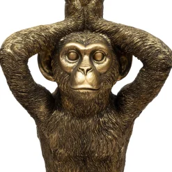 TABLE A CAFE WILD MONKEY OCRE D.40CM