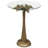TABLE A CAFE WILD PALM DORE D.40CM