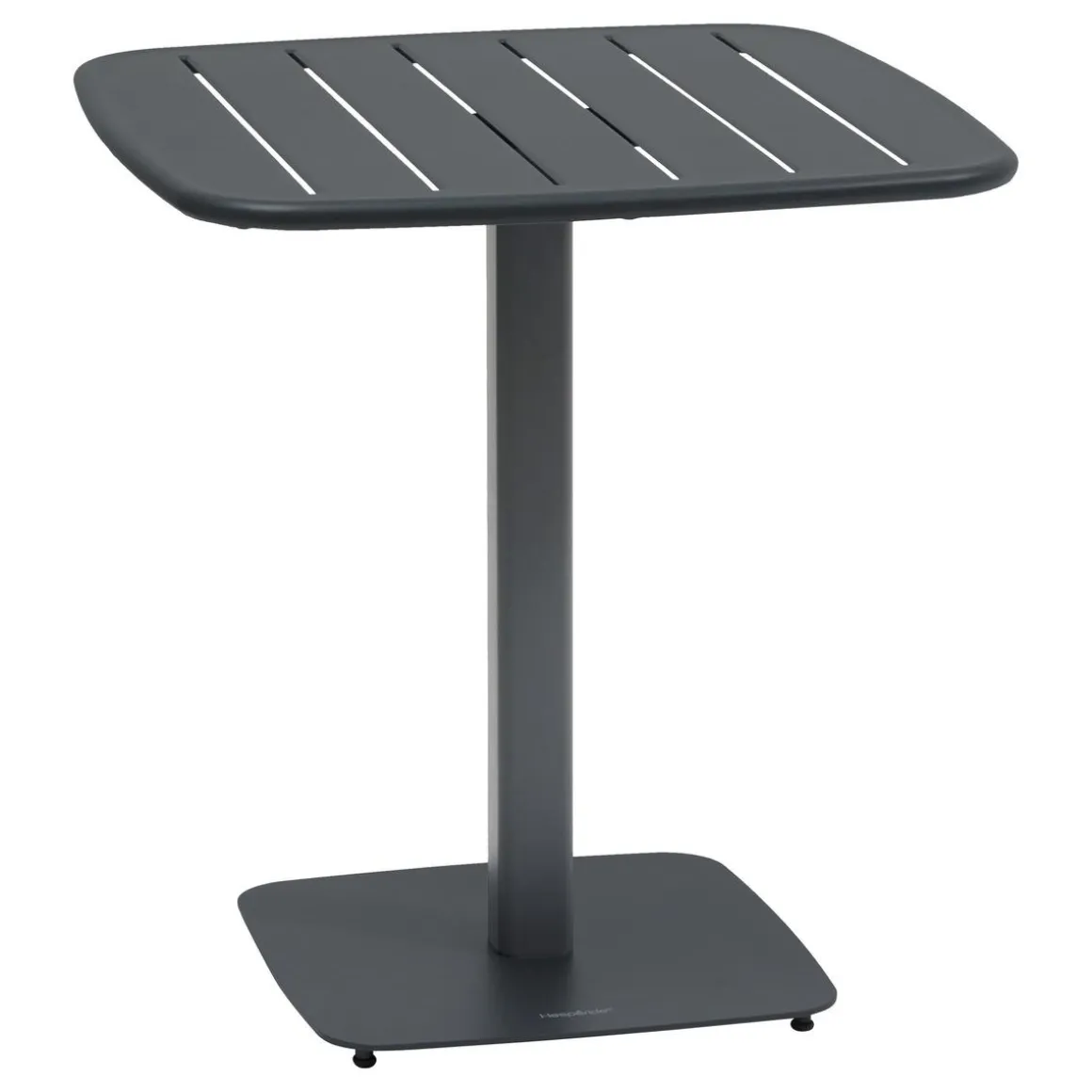 TABLE ALEGORIA CARRE 2 PLACES GRAPHITE